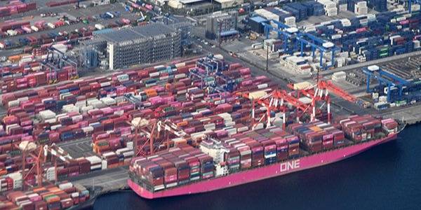 亚洲发往美国集装箱运输量4月增长10%