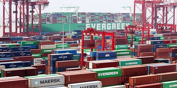 6月亚洲赴美集装箱运量降9%，中国出发降24%