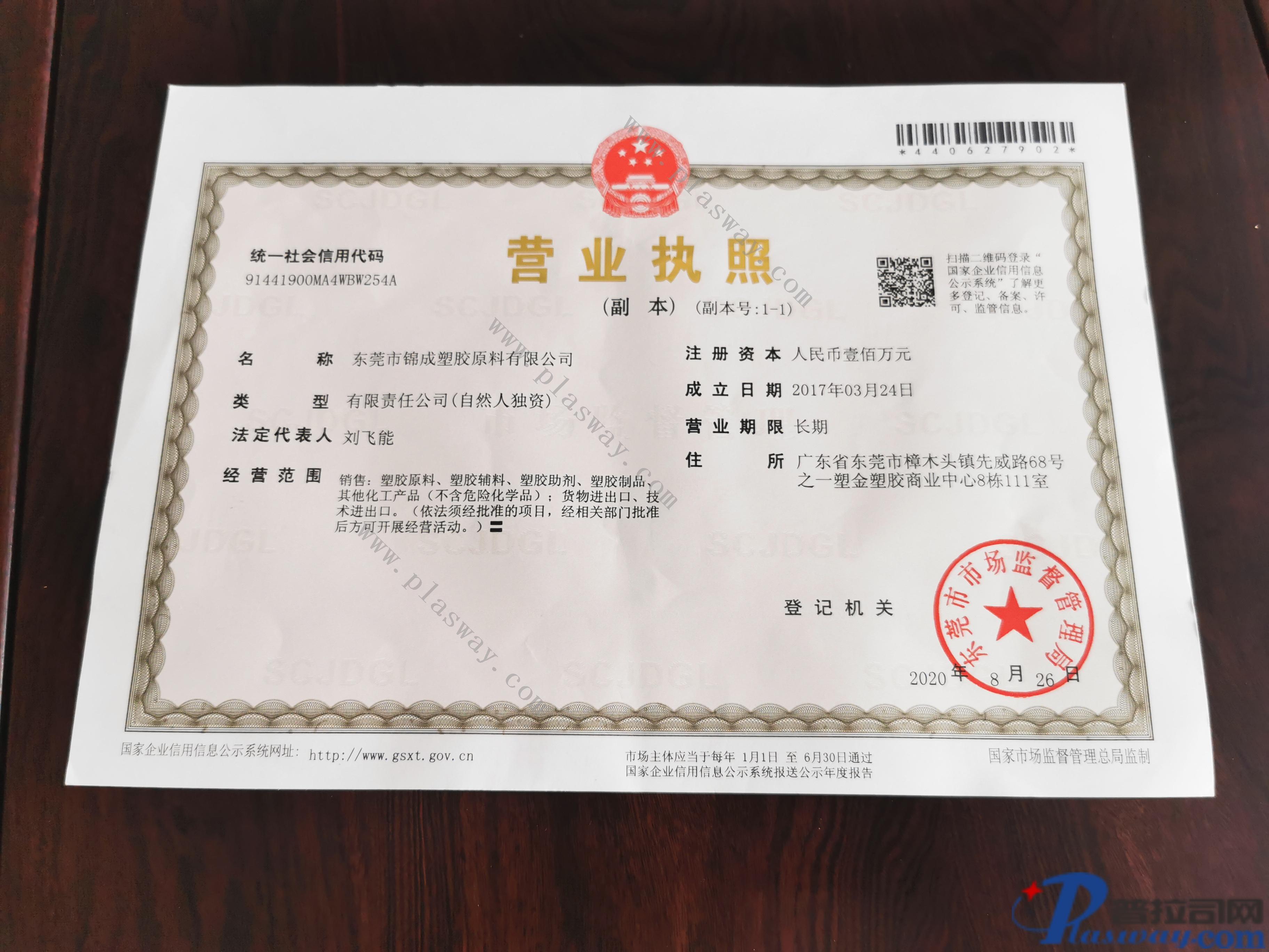 营业执照