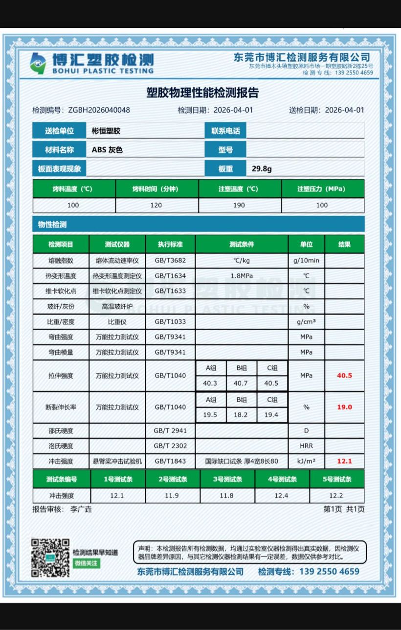 检测报告