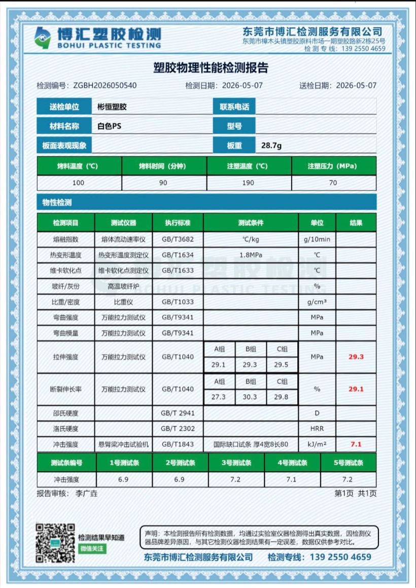 检测报告